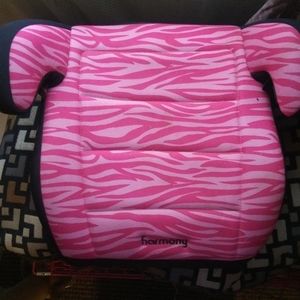 Girls Pink Booster seat